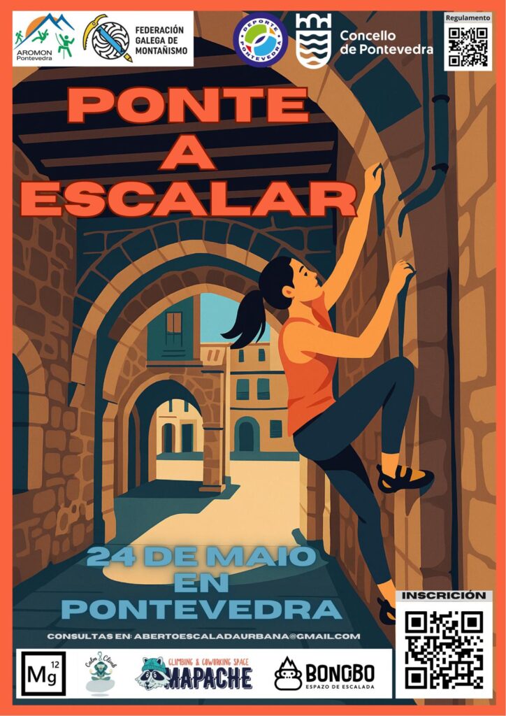 I Competición de Escalada Urbana "Ponte a Escalar" Pontevedra 25